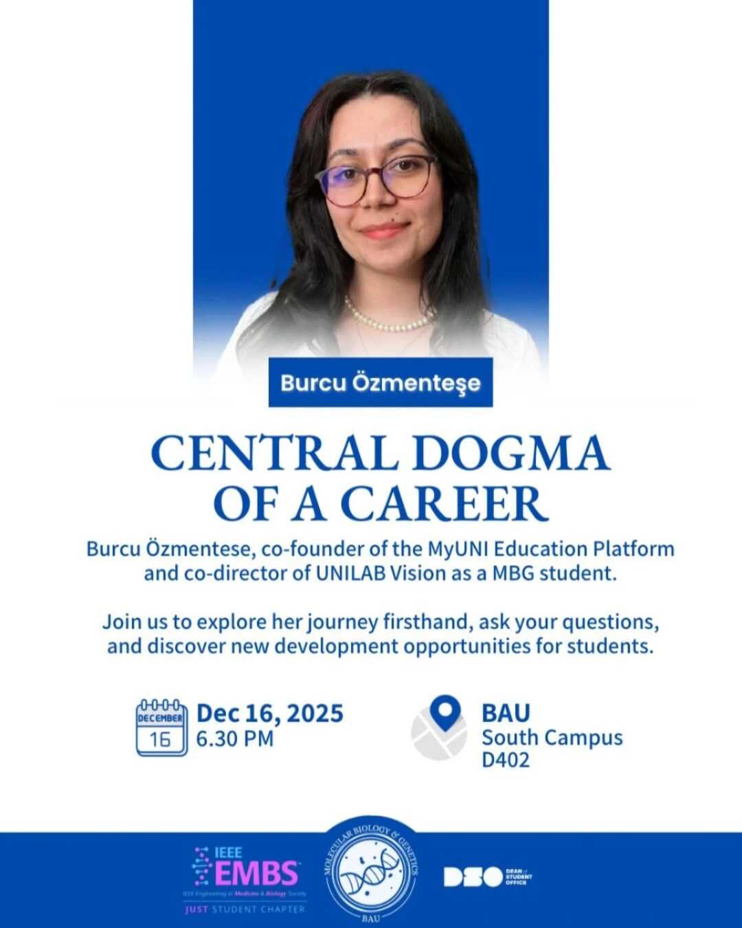 CENTRAL DOGMA OF A CAREER